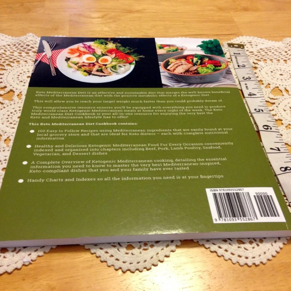 Keto Diet Cookbook Mediterranean Diet Recipes